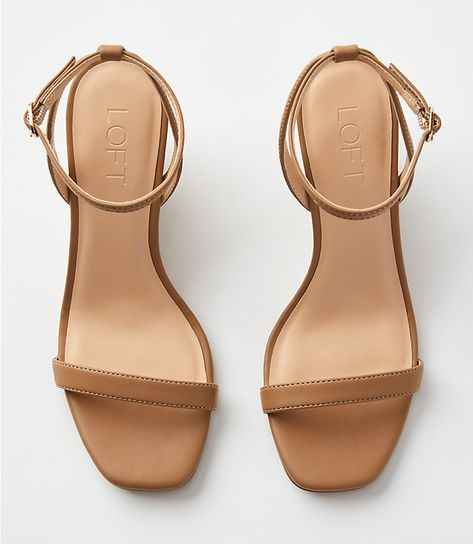 Modern Ankle Strap Wedge Heels Modern Heels, Heel Wedges, Look Board, Comfy Heels, Loft Modern, Tan Woman, Women Heels, Ankle Strap Wedges, Strap Wedge