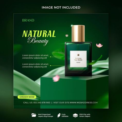 PSD perfume beauty products for makeup s... | Premium Psd #Freepik #psd Perfume Social Media Post, Perfume Social Media, Sale Story, Products For Makeup, Post For Social Media, Perfume Notes, Story Post, Makeup Sale, Social Media Template