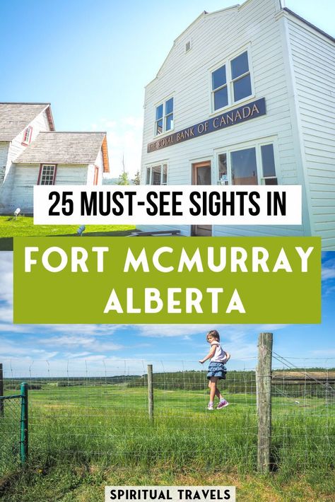 Have you ever been to Fort McMurray, the oil capital of Canada? Fort Mac is definitely one of the most unique places to visit in Alberta. You can visit the oil fields, do all kinds of outdoor activities and more! #fortmcmurray #alberta #canada | alberta travel | things to do in alberta | alberta road trips | places to visit in canada | canada road trips | alberta staycation | where to go in canada Fort Mcmurray Alberta, Alberta Canada Photography, Places To Visit In Canada, Alberta Travel, Capital Of Canada, Fort Mcmurray, Road Trip Places, Canada Photography, Travel Things