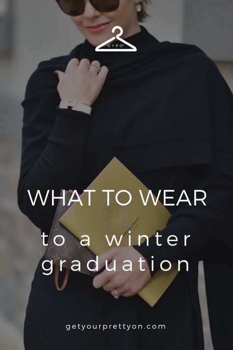 What to Wear to a Winter Graduation from Get Your Pretty On with Eileen Fisher #gypo #getyourprettyon #eileenfisher #sponsored Graduation Winter Outfit, Graduation Outfit Ideas Winter, Winter Graduation Outfit College, Fall Graduation Outfit, Graduation Outfit Winter, High School Graduation Outfit Ideas, Graduation Outfits For Mothers, Winter Graduation Dress, Graduation Outfit Ideas High School