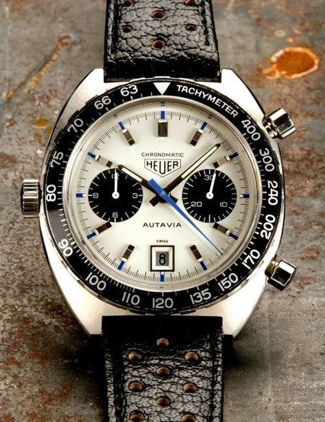 Heuer Autavia, Mens Watches Popular, Tag Heuer Watch, Mens Fashion Edgy, Amazing Watches, Expensive Watches, Fine Watches, Classic Watches, Luxury Watches For Men