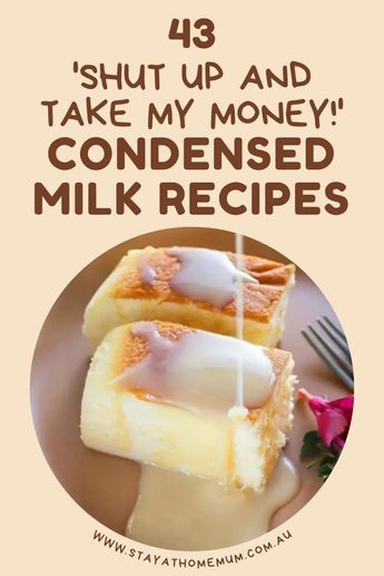 43 'Shut Up and Take My Money!' Condensed Milk Recipes Sweetens Condensed Milk Desserts, Recipes Using Cake Mix And Sweetened Condensed Milk, Recipes Using Sweet Condensed Milk, Things To Do With Sweetened Condensed Milk, Fudge Recipes Using Sweetened Condensed Milk, Condensed And Evaporated Milk Recipes, Condensed Milk Topping, Deserts With Evaporated Milk Desserts, White Cake Box Mix Recipes Condensed Milk