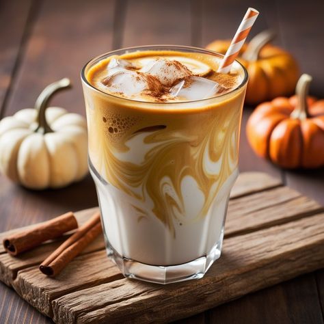 Classic Iced Pumpkin Spice Latte 🍂 Ingredients: 1 cup cold brew coffee ☕ 1/2 cup milk or cream of choice 🥛 2 tbsp pumpkin puree 🎃 1 tsp pumpkin spice mix 🍁 1-2 tbsp maple syrup 🍁 or sweetener of choice Ice cubes 🧊 A sprinkle of cinnamon for topping 🌟 Instructions: In a mixing cup, combine coffee, pumpkin puree, pumpkin spice, and maple syrup. Stir until smooth. Add milk or cream, then fill your glass with ice cubes. Pour the latte mixture over the ice, top with a sprinkle of cinnamon, and ... Puree Pumpkin, Iced Pumpkin Spice Latte, Spice Mix, Brew Coffee, Cold Brew Coffee, Spice Mixes, Pumpkin Spice Latte, Ice Cubes, Pumpkin Puree