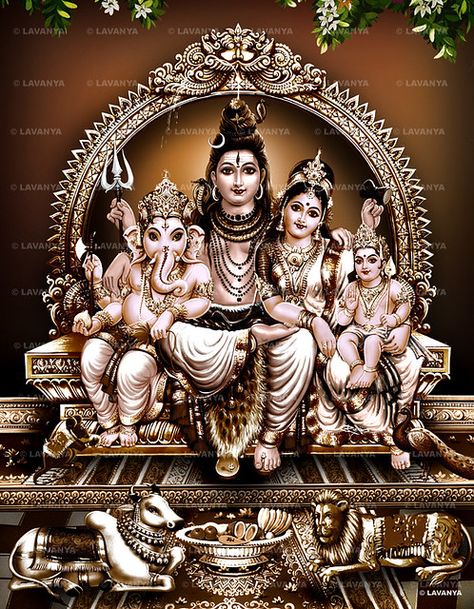 Album No. - 406 Siva Family | #Lavanya #religious #photos #m… | Flickr Mahadev Family, Lord Ganesh Hd Wallpaper, Ganesh Hd Wallpaper, Ganpati Images, Lord Shiva Hd, Arte Ganesha, Om Gam Ganapataye Namaha, Lord Murugan Wallpapers, Lord Siva