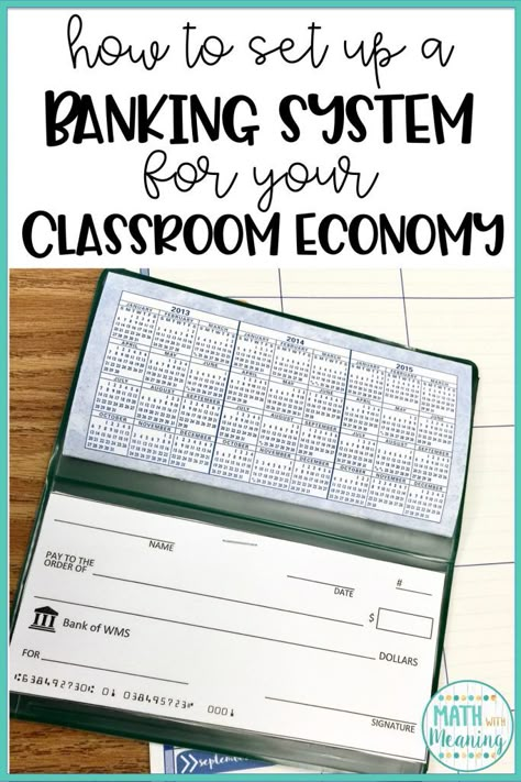 Check Template, Classroom Economy, Consumer Math, Importance Of Time Management, Family And Consumer Science, Teaching Online, Classroom Jobs, Education Level, Middle School Classroom