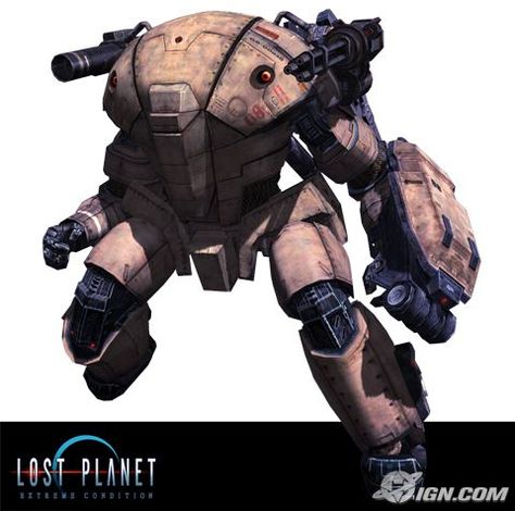 Lost Planet Vital Suit, Lost Planet Mech, Frozen Planet, Military Science Fiction, Lost Planet, Ship Ideas, Mecha Gundam, Command And Conquer, Gundam Mobile Suit