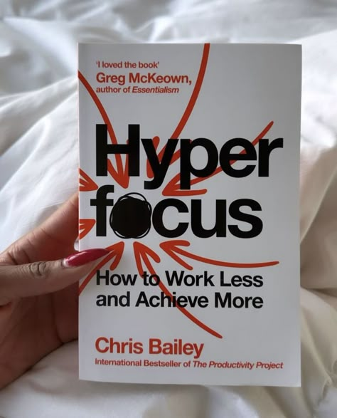 Hyper Focus, Business Books Worth Reading, Productivity Books, Overcome Procrastination, Empowering Books, Healing Books, Books To Read Nonfiction, Best Self Help Books, Improvement Books