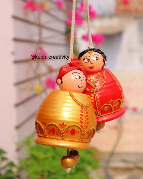 Kathputli Art, Kulhad Craft, Kulhad Art, Paper Flower Backdrop Diy, Mother's Day Crafts For Kids, Flowers Paper Craft, Make Paper Flowers, Pot Painting, Easy Paper Flowers