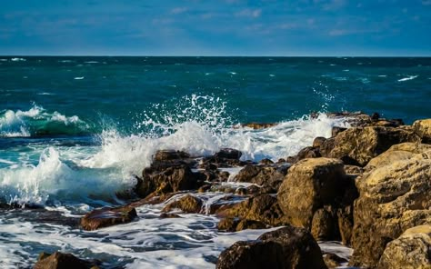 Oceanscape Photography, Ocean Waves Photography, Sea Paintings, Beach Art Painting, Beach Shore, Sea Scapes, Beautiful Beach Pictures, Waves Photography, Seascape Photography