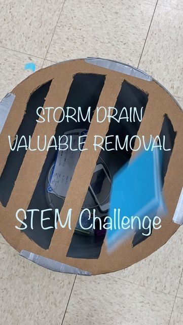 Mr. R’s STEAM Lab on Instagram: "Storm Drain Valuable Retrieval Challenge K-5 Makers are having a blast with this weeks challenge. Can they retrieve their item in time to make their flight? Watch to find out! This awesome challenge was inspired by @mrerdreich #stem #teachersofinstagram #elementaryschool #primaryschool #engineering #challenge #designprocess #makerspace #handsonlearning #elementaryteacher" Stem Projects For High School, 5 Minute Stem Activities, Stem Engineering Challenges, Stem Activities High School Engineering, Storm Drain Stem Challenge, Stem For 3rd Grade, High School Steam Projects, Cheap Stem Activities Middle School, Water Steam Activities