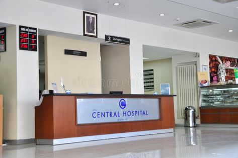 Hospital reception and lobby. Istanbul Central Hospital, empty lobby and recepti #Sponsored , #AFFILIATE, #affiliate, #reception, #empty, #recepti, #lobby Hospital Lobby, Hospital Reception, Reception Design, Design Painting, Reception Desk, Business Design, Lobby, Istanbul, Editorial