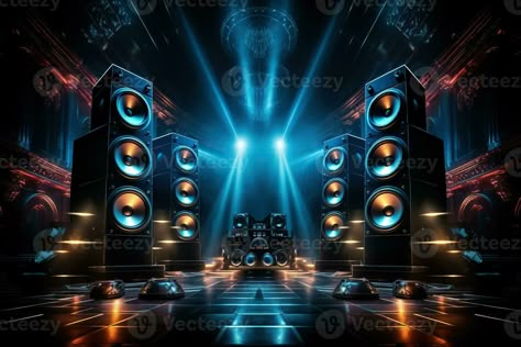 Dj Wallpaper Backgrounds, Dj Background Hd, Speakers Background, Speaker Wallpaper, Dj Background, Musical Background, Dj Speakers, Music Flyer, Vinyl Record Art