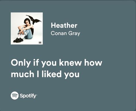 Crush Lyrics, Musica Spotify, Conan Grey, Songs That Describe Me, The Best Songs, Meaningful Lyrics, Song Lyric Quotes, Spotify Lyrics, Music Quotes Lyrics