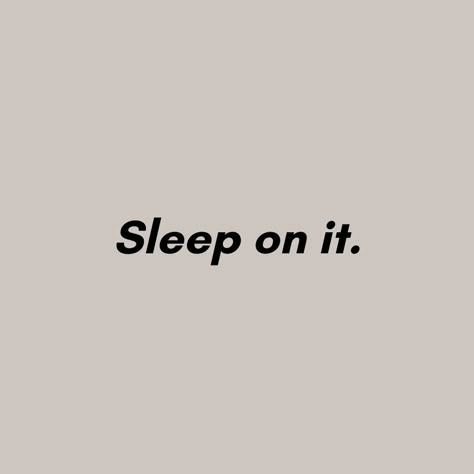 "Have you ever been told to "stay awake on a problem?" Instead you are instructed to "sleep on it."   Interestingly, this phrase exists in most languages, indicating that the problem-solving benefit of dream sleep is universal, common across the globe."  Thankfully, now we have the science to support what we've have known all along. Sleeping, specifically REM sleep, is the brain's way of processing the emotions and problems of the day.    Quoted from the book, Why We Sleep by Matthew Walker⁠ Pyjama Quotes, Good Sleep Quotes, Time To Sleep Quotes, Sleep Time Aesthetic, Going To Sleep Aesthetic, Dream Aesthetic Sleep, Sleep Time Quotes, Good Sleep Aesthetic, Sleep Sayings