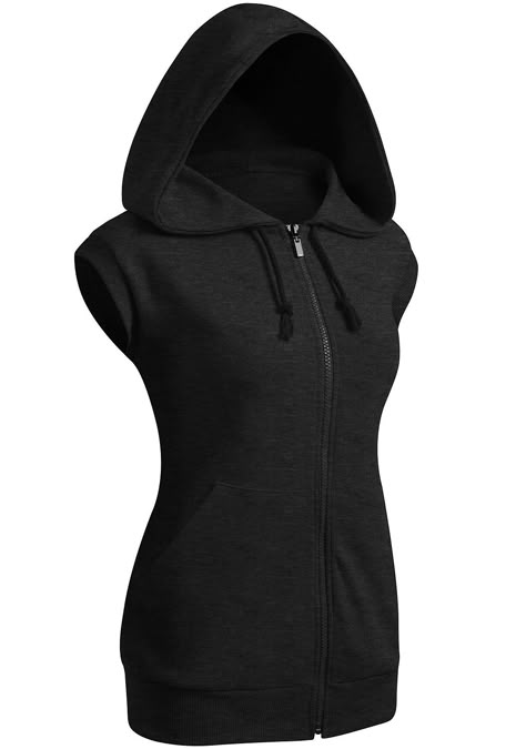 PRICES MAY VARY. SLEEVELESS PREMIUM Zipup Hoodie, we are used high quality fabric an essential closet staple / Moreover, the SLEEVELESS are the trend of today and therefore these Zipup Hoodie ensure high style quotient while letting you be comfortable. Women's Premium Cotton Zipup Hoodie is Comfortable to Wear / This Shirt Wear to any time / This Hoodie is made with lightweight and soft material that makes you feeling well for the soft skin Occasion : Sports, Uniform, Casual, Jogging, Tennis and Zipup Hoodie, Hoodie Vest, Basic Hoodie, Tactical Clothing, Fashion Hoodies, Hoodie Zip, Sleeveless Hoodie, Cute Comfy Outfits, Zip Up Hoodies