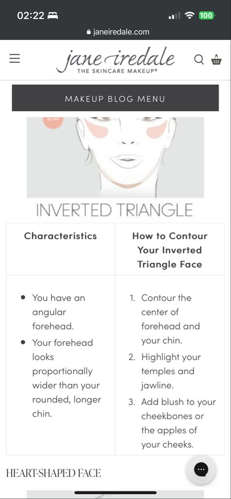 Inverted Triangle Makeup, Triangle Makeup, Inverted Triangle, Makeup Guide, Makeup Blog, Makeup Style, Makeup Set, Fashion Makeup, Face Shapes