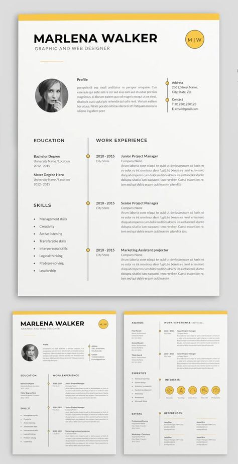 Cv Design Inspiration, Marketing Resume Design, Cv Original Design, Ux Designer Resume, Simple Cv Design, Resume 2023, Simple Resume Design, Graphic Designer Resume Template, Resume Design Inspiration