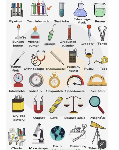 Science Lab Tools, Science Safety Rules, Chemistry Lab Equipment, Science Safety, Art Rubric, Chemistry Projects, Physics Lab, Science Day, Science Week