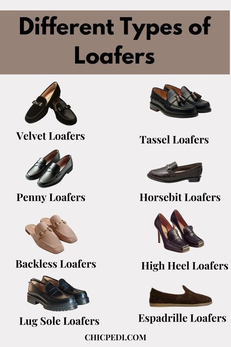 different types of loafers for women Types Of Loafers, Penny Loafers For Women Outfits, Penny Loafers For Women, Low Loafers, Loafers For Women Outfit, Loafers Outfits, Trendy Loafers, Backless Loafers, Loafers Outfit