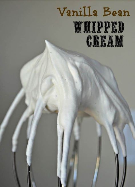 Whipped Vanilla Bean Ganache Recipe, Vanilla Bean Whipped Cream, Desserts Vanilla, Vanilla Bean Recipes, Vanilla Bean Frosting, Cupcakes Vanilla, Whipped Ganache, Recipes With Whipping Cream, Whipped Frosting