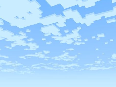 Clouds are a scenic addition to the Overworld within each Minecraft world. Clouds are found at about half world height (y=128), and always move westward (towards negative X). Clouds are often quite hard to see through. If flying above the clouds, a player is able to see through the clouds to the ground below, but the appearance will be hazy. However, clouds will completely obscure objects above them from view, if looking up from below. Clouds can be any size, and are made of multiple... Minecraft Clouds, Minecraft Edit, Minecraft Overworld, Compass Directions, Minecraft Shaders, Iphone Wallpaper Earth, Minecraft Aesthetic, Minecraft Banners, Minecraft Pictures