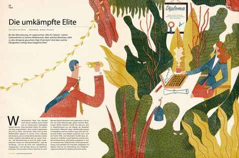 various editorial and personal illustrations I did in November Editorial Illustration Magazine, Newspaper Design Layout, Book Illustration Layout, Newspaper Design, Magazine Illustration, Publication Design, Book Design Layout, Book Layout, Magazine Layout