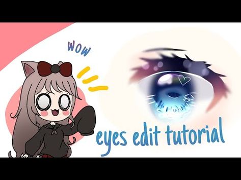 27 Gacha life/verse/club eye edits ideas in 2021 | how to shade, anime ...