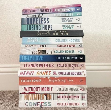 Never Never Colleen Hoover Teenage Books To Read, Hoover Books, Colleen Hoover Books, Ugly Love, Unread Books, Book Annotation, Recommended Books To Read, Inspirational Books To Read, Top Books To Read