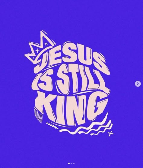 King Typography, Heaven Design, Christian Typography, As It Is In Heaven, Church Marketing, Christian Graphic Design, Jesus Saves Bro, Christian Graphics, Jesus Design