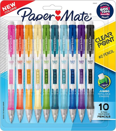 Paper Mate Pencils, Mechanical Pencils Papermate, Broken Pencil, Paper Presentation, Stationery Obsession, School Must Haves, Staplers, Led Pencils, Cool School Supplies