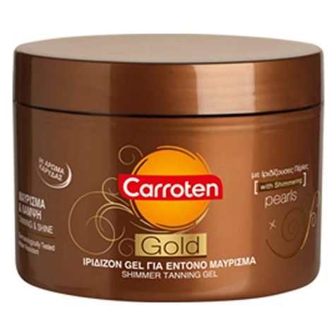 Carroten Gold Shimmer Tanning Gel SPF0 150ml 5oz Diy Tanning Lotion, Diy Tanning, Tanning Gel, Shimmer Bronzer, Beauty Hacks Skincare, Tanning Cream, Simple Skincare Routine, Summer Tanning, Best Skincare Products