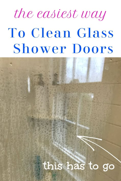 Clean Glass Shower Doors, Cleaning Glass Shower Doors, Glass Shower Door Cleaner, Shower Door Cleaner, Clear Shower Door, Cleaning Shower Glass, Frameless Doors, Shower Cleaning Hacks, Clean Shower Doors