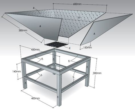 Fire Pit Heat Deflector, Paver Fire Pit, Fire Pit Plans, Fire Pit Gallery, How To Build A Fire Pit, Fire Pit Materials, Metal Fire Pit, Portable Fire Pits, Steel Fire Pit