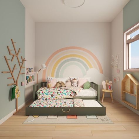 Modern Kids Bedrooms, Bedrooms Decorations, Kids Bed Room, Home Decor Business, Kids Room Murals, Decor Business, Toddler Girl Room, Toddler Room Decor, Kids Bedroom Inspiration