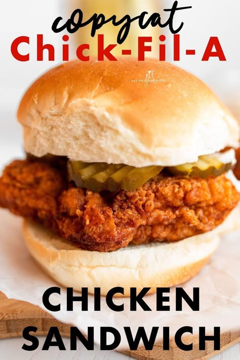 Chick Fil A Chicken Sandwich Recipe, Chick Fil A Chicken Sandwich, Chick Fil A Recipe, Chick Fil A Sandwich, Chicken Sandwich Recipe, Copycat Chick Fil A, Spicy Chicken Sandwiches, Chicken Sandwich Recipes, Fried Chicken Sandwich