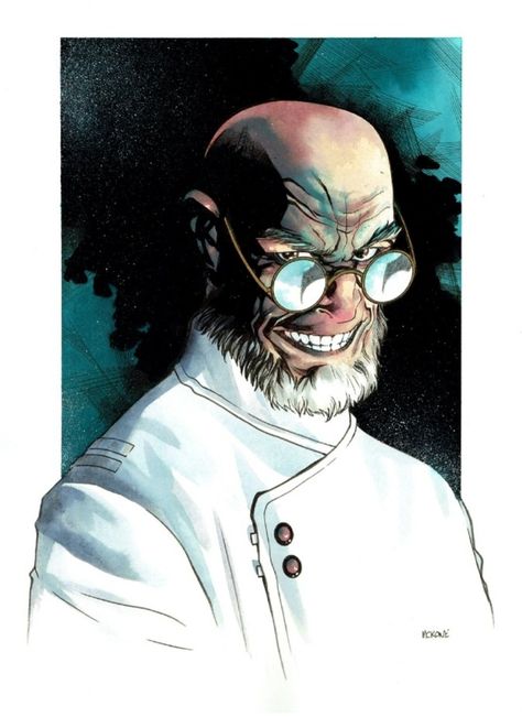 Apocalypse Batman, Batman Rebirth Art, Gothic Batman Art, Hugo Strange Dc Comics, Hugo Strange, Batman Fan Art, Comic Collection, Batman Art, Weird Art