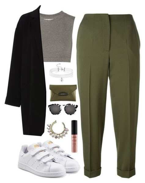 Olive Green Pant Outfit, Green Pant Outfit, Pant Outfit Ideas, Olive Pants Outfit, Olive Green Pants Outfit, Streetstyle Summer, Green Pants Outfit, Olive Pants, Olive Green Pants