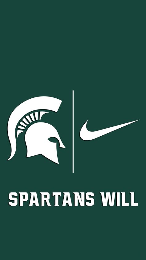 Michigan State Spartans Logo, Msu Football, Michigan State Football, Msu Spartans, Sports Team Logos, Iphone Background Images, Michigan State University, Iphone Backgrounds, Nike Wallpaper