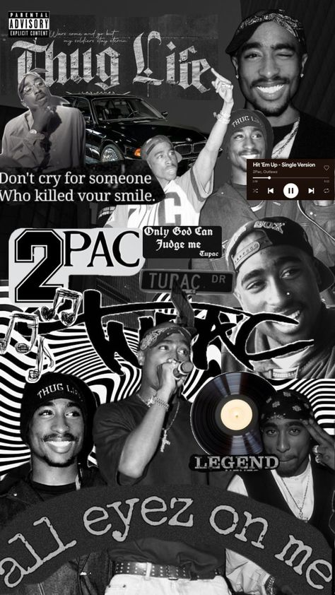 90s Rap Aesthetic, 2pac Poster, Hiphop 90s, Tupac Photos, 90s Rappers Aesthetic, Tupac Wallpaper, Hip Hop Wallpaper, 90s Rappers, Tupac Quotes