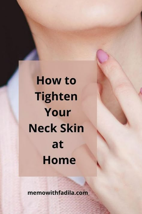 Want to tighten your skin? These 6 essential oils can help! Loose Neck Skin, Tighten Neck, Tighten Neck Skin, Saggy Neck, Neck Tightening, Tighten Loose Skin, Turkey Neck, Face Yoga Facial Exercises, Neck Exercises