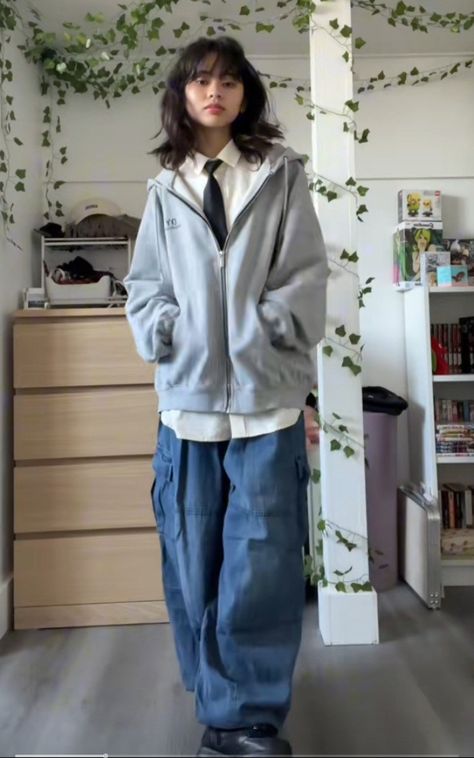 Tomboy Stil, Pakaian Hipster, Tomboy Outfit, Baggy Outfit Ideas, Boyish Outfits, Silly Clothes, Trendy Outfits For Teens, Tomboy Outfits, Tomboy Style Outfits