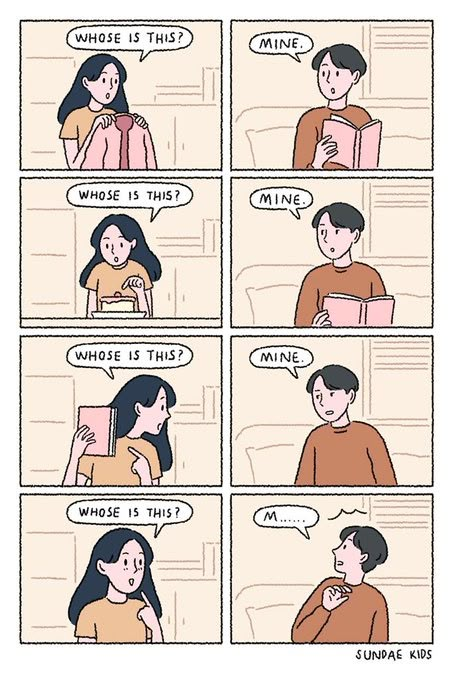 Sundae Kids, Couple Comics, Relationship Comics, Cute Couple Comics, Couples Comics, Comics Love, Quotes Cute, Mine Mine, Cartoons Love