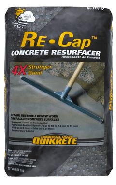 Concrete Resurfacer | QUIKRETE: Cement and Concrete Products Concrete Driveway Resurfacing, Repair Concrete Driveway, Concrete Floor Repair, Concrete Refinishing, Repair Cracked Concrete, Driveway Resurfacing, Concrete Repair Products, Driveway Repair, Cracked Concrete