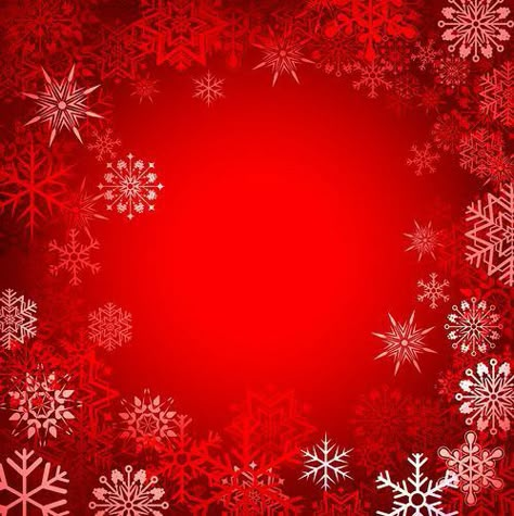 Snowflake Boarder, Red Christmas Background, Christmas Background Images, Red Snowflake, Xmas Wallpaper, Christmas Border, Christmas Backgrounds, Folded Book Art, New Years Background