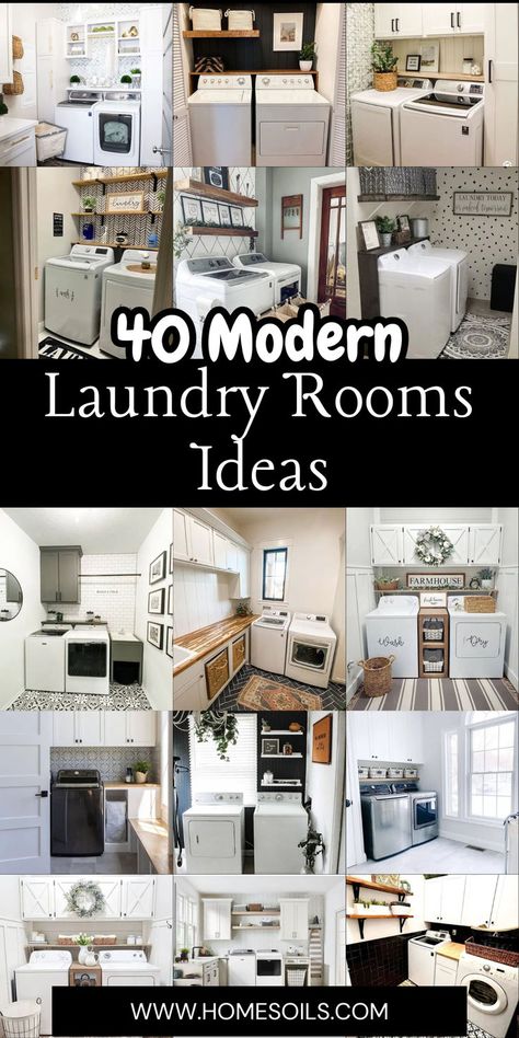 Transform your space with 40 modern laundry room ideas that combine style and efficiency for the ultimate chore experience. Visit our site for inspiring design tips! Laundry Room With Storage Ideas, Breezeway Laundry Room, Gray Cabinets Laundry Room, Laundry Room Natural Light, Laundry Room Ideas For Top Loaders, Transitional Laundry Room Ideas, Kitchen Laundry Room Ideas, Laundry Room Decor Ideas Modern, Top Loader Laundry Room Ideas