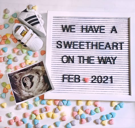 Baby announcement, valentines baby, sweetheart announcement Pregnancy Announcement For February Baby, Baby Announcement For February Due Date, Baby Announcement February, February Birth Announcement, Baby Due In February Announcement, Pregnancy Announcement February 2025, Febuary Baby Announcements, Feb Pregnancy Announcement, Valentine Birth Announcement