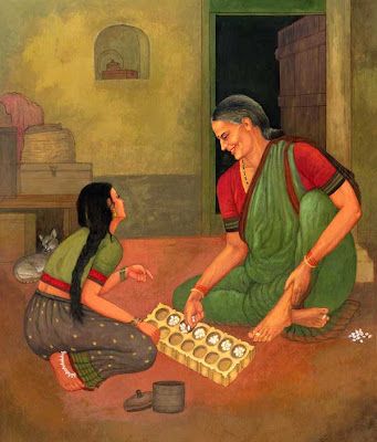 Traditional Board Games of India: May 2008 Indians Game, Childhood Memories Art, Indian Arts, Modern Art Canvas Painting, India Facts, Traditional Toys, Vintage Board Games, Pichwai Paintings, Childhood Games