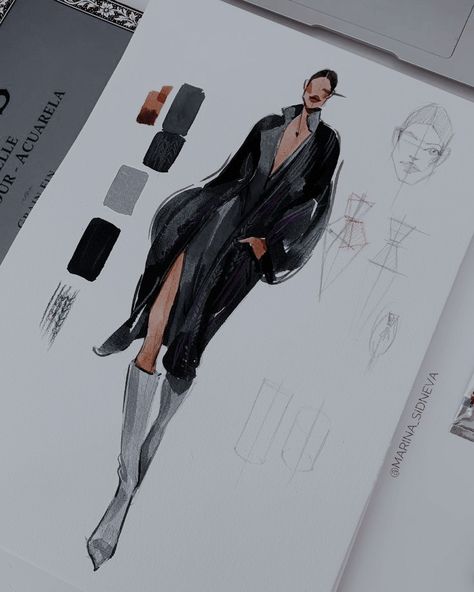 fashion designer aesthetic Fashion Designer Aesthetics, Fashion Design Inspiration, Designer Aesthetic, Fashion Figure Drawing, Fashion Drawing Sketches, Fashion Drawing Tutorial, Fashion Design Sketchbook, Fashion Design Portfolio, Fashion Sketchbook