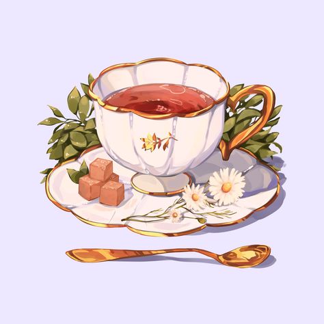 Tee Kunst, Piskel Art, 귀여운 음식 그림, Arte Do Kawaii, Foodie Art, Food Sketch, Food Artwork, Food Illustration Art, Watercolor Food