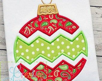 Applique ornament | Etsy Christmas Applique Patterns, Machine Embroidery Christmas, Christmas Applique Designs, Machine Applique Designs, Christmas Chevron, Christmas Applique, Christmas Embroidery Designs, Machine Embroidery Applique, Machine Applique